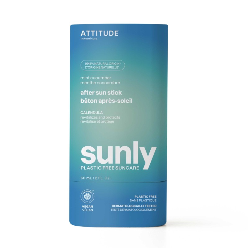 Sunly Stick after - sun cu menta & castravete (60 grame), Attitude