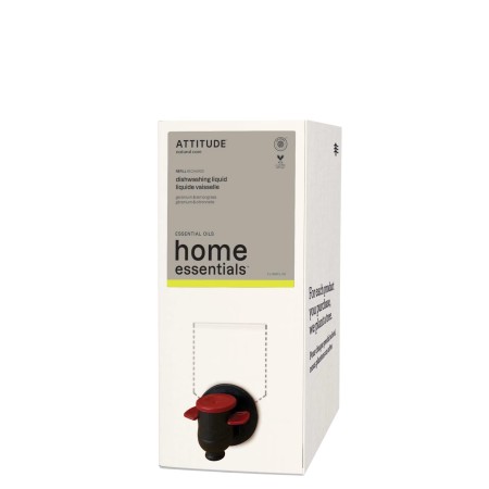 Rezerva Lichid de spalat vase, muscata si lemongrass (2 litri), Attitude