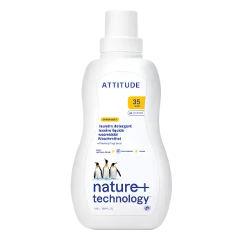 Detergent lichid pentru rufe- 35 spalari, Coaja de citrice (1050 ml), Attitude