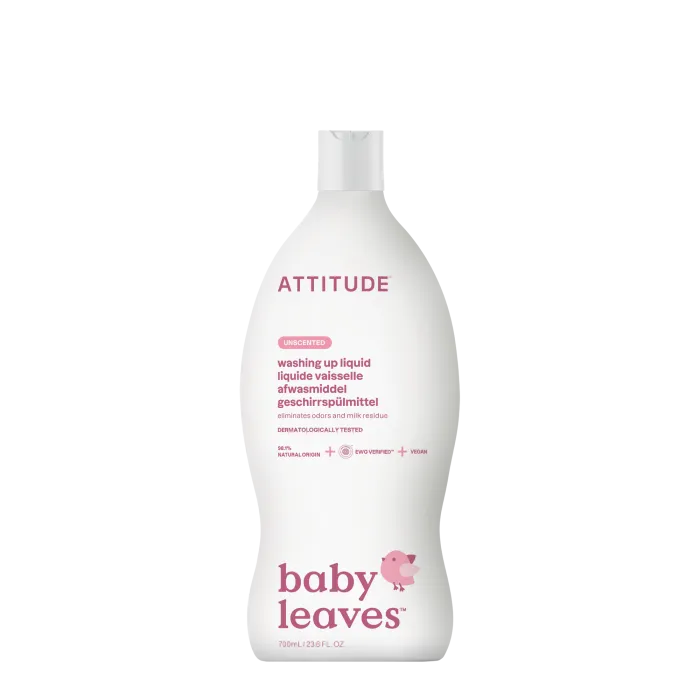 Lichid de spalat vase si biberoane, fara miros (700 ml), Attitude