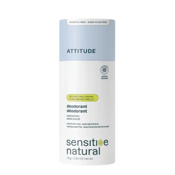 Sensitive Skin Deodorant fara miros (85 grame), Attitude