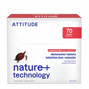 Pastile pentru masina de spalat vase (70 bucati), Attitude