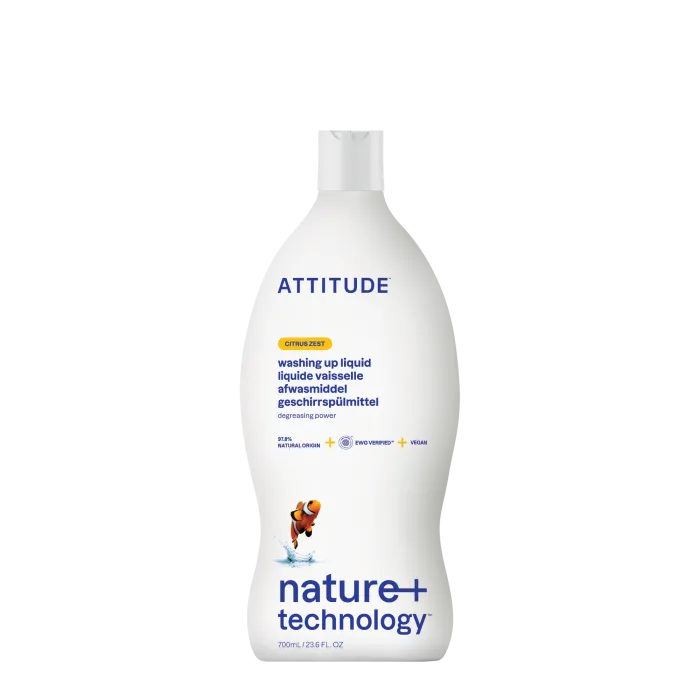 Lichid de spalat vase, Coaja de citrice (700 ml), Attitude