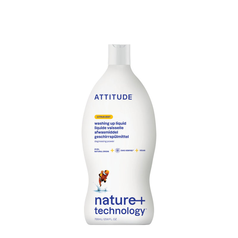 Lichid de spalat vase, Coaja de citrice (700 ml), Attitude