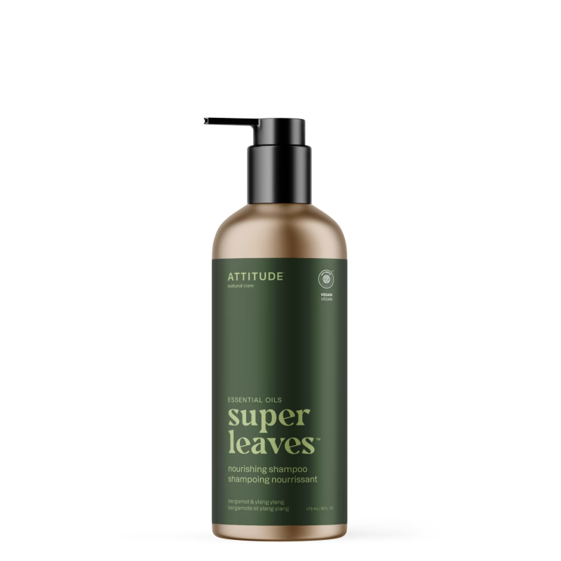 Sampon - Bergamota hranitor si Ylang Ylang (473 ml), Attitude