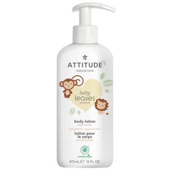 Lotiune de corp, pentru bebelusi, nectar de pere (473 ml), Attitude