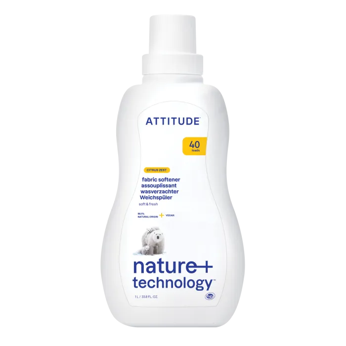 Balsam de rufe - coaja de citrice, 40 spalari (1 litru), Attitude
