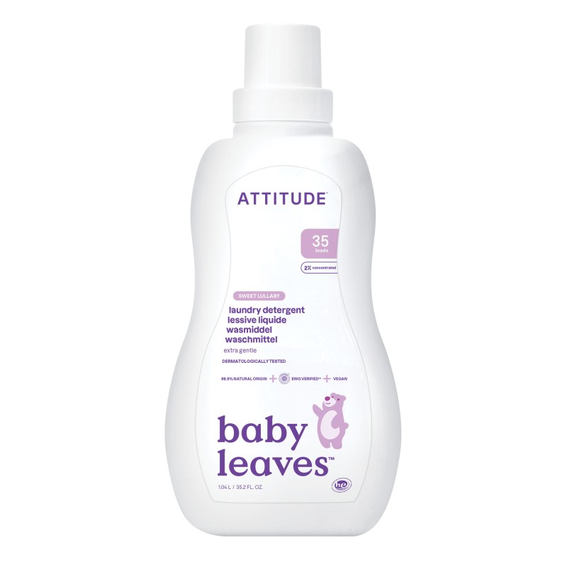Detergent lichid pentru rufele bebelusilor - 35 spalari, pentru puiul meu drag (1050 ml), Attitude