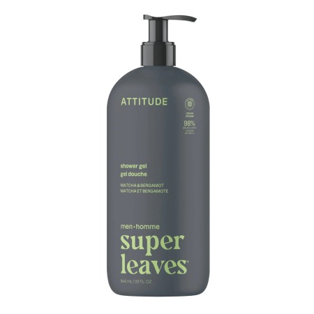 Gel de dus pentru barbati, Matcha si Bergamot (473 ml), Attitude