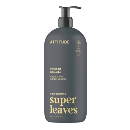 Gel de dus pentru barbati, Ambra si Citrice (415 ml), Attitude