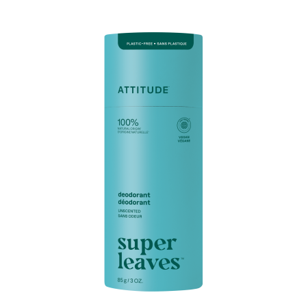 Superleaves deodorant stick, fara miros (85 grame), Attitude