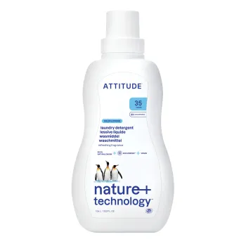 Detergent lichid pentru rufe- 35 spalari, Flori de camp (1050 ml), Attitude