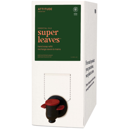 Rezerva Sapun de maini - Patchouli si Piper Negru (2 litri), Attitude