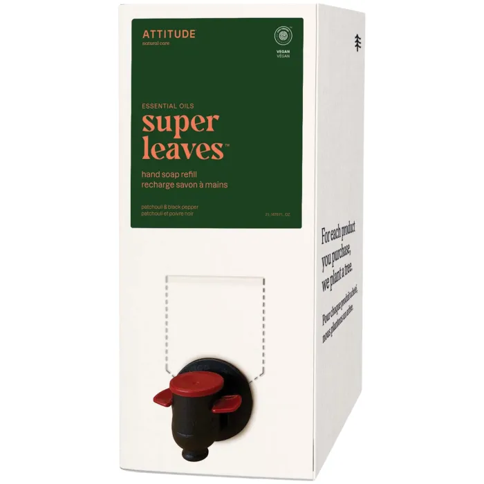 Rezerva Sapun de maini - Patchouli si Piper Negru (2 litri), Attitude