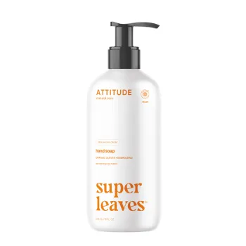 Superleaves Sapun de maini din frunze de portocala (473 ml), Attitude