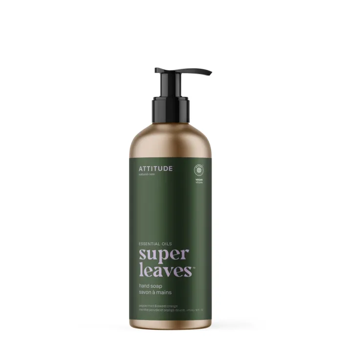 Sapun de maini menta si portocala dulce (473 ml), Attitude