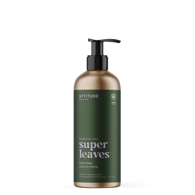 Sapun de maini menta si portocala dulce (473 ml), Attitude