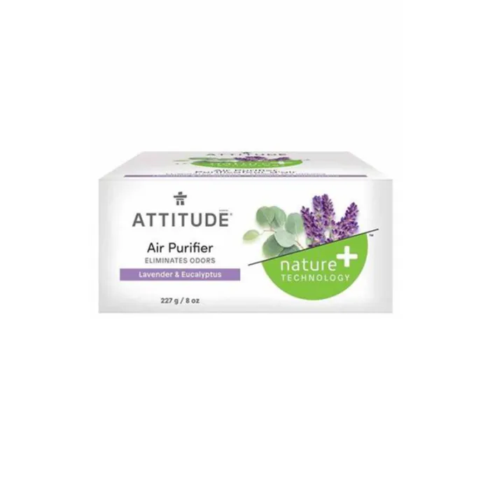 Purificator de aer, cu uleiuri esentiale din Eucalipt & Lavanda (227 grame), Attitude