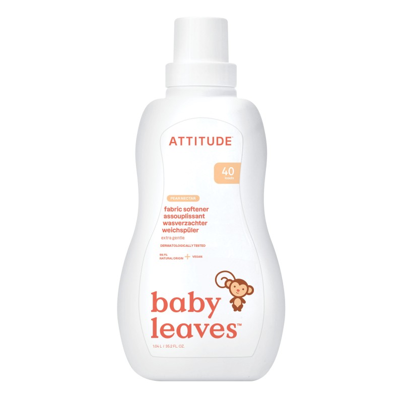 Balsam de rufe pentru bebelusi - 40 spalari Pear Nectar, nectar de pere (1000 ml), Attitude
