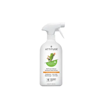 Solutie de curatat depunerile de calcar din baie, cu coaja de citrice (800 ml), Attitude