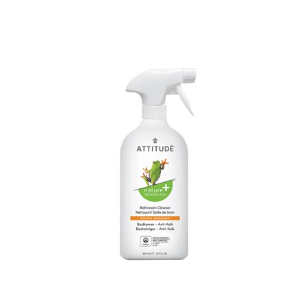 Solutie de curatat depunerile de calcar din baie, cu coaja de citrice (800 ml), Attitude