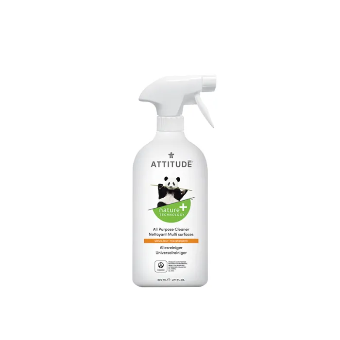 Solutie de curatat universala, coaja de citrice (800 ml), Attitude