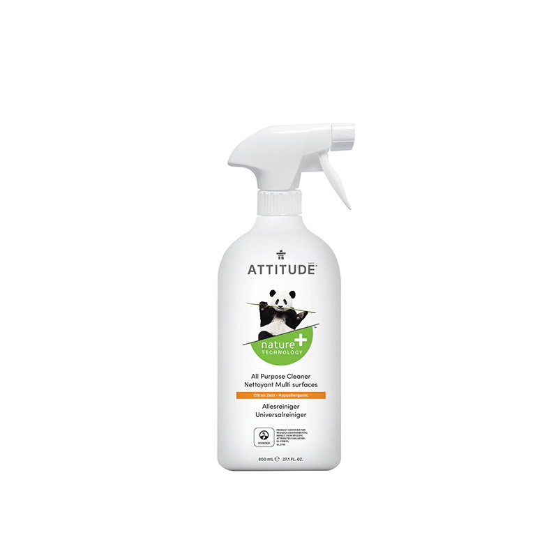 Solutie de curatat universala, coaja de citrice (800 ml), Attitude