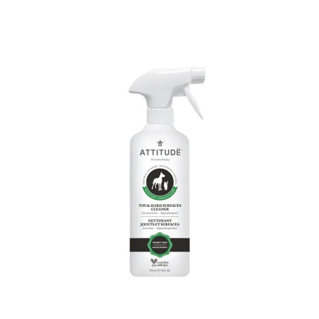 Solutie naturala pentru curatat jucarii si suprafete animale (475 ml), Attitude