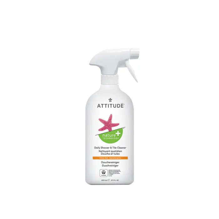 Solutie pentru curatat zona de dus, Coaja de citrice (800 ml), Attitude