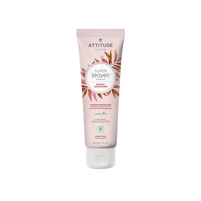 Superleaves Balsam pentru protectia parului vopsit (240 ml), Attitude