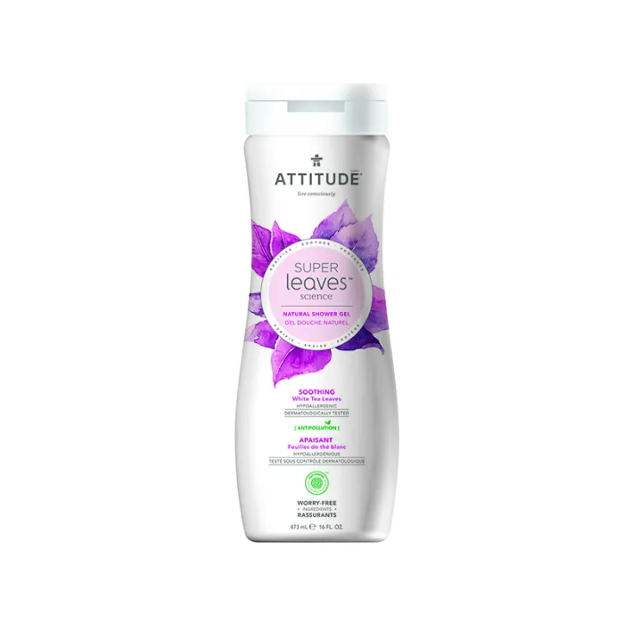 Superleaves Gel de dus - Calmare (473 ml), Attitude
