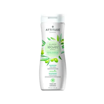 Superleaves Gel de dus - Hranire (473 ml), Attitude