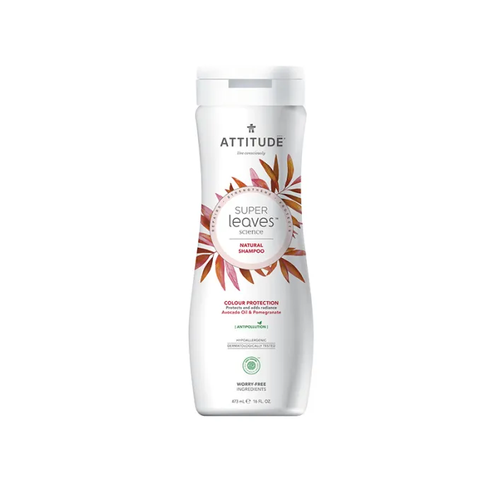 Superleaves Sampon pentru protectia parului vopsit (473 ml), Attitude