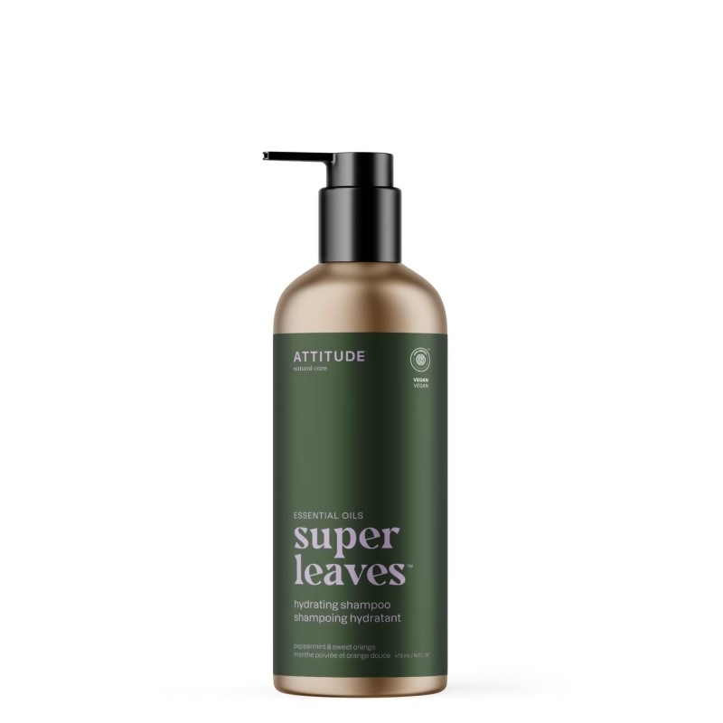 Sampon - Hidratant menta si portocala dulce (473 ml), Attitude