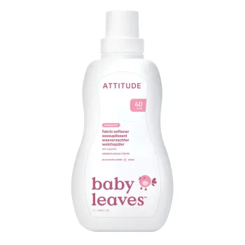 Balsam de rufe pentru bebelusi - 40 spalari, fara parfum (1000 ml), Attitude