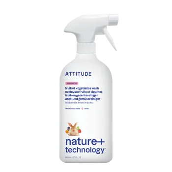 Solutie pentru deceruit fructe si legume, fara miros (800 ml), Attitude