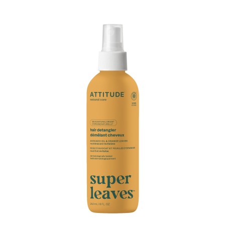 Spray pentru descalcirea parului - Frunze de portocal (240 ml), Attitude