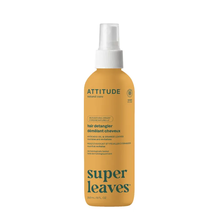 Spray pentru descalcirea parului - Frunze de portocal (240 ml), Attitude