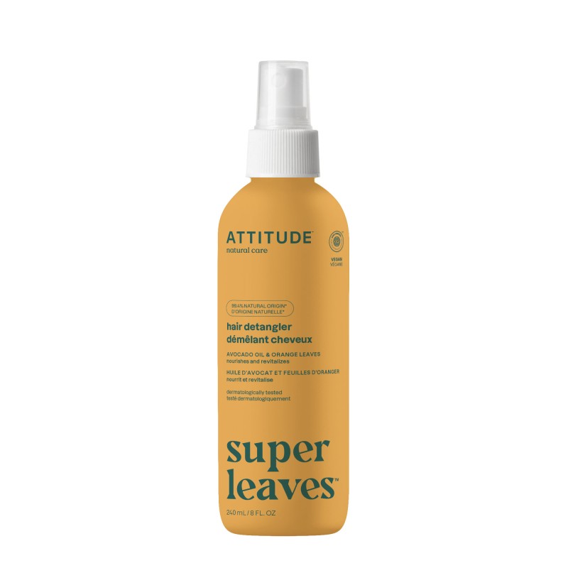 Spray pentru descalcirea parului - Frunze de portocal (240 ml), Attitude