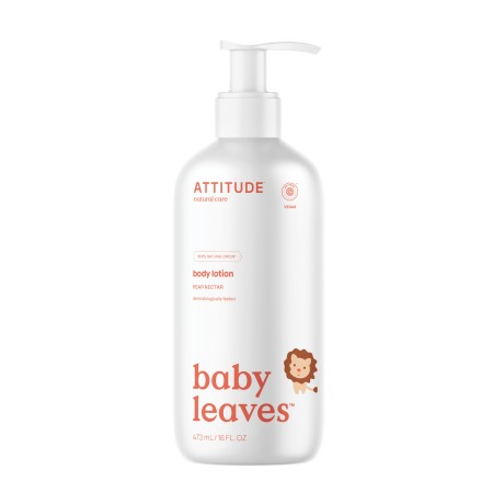 Baby Leaves Lotiune de corp, Nectar de pere (473 ml), Attitude