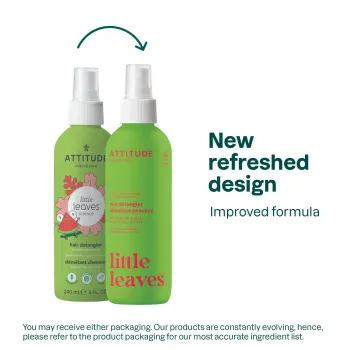 Spray pentru descalcirea parului, pepene & nuca cocos (240 ml), Attitude