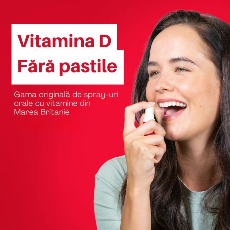 Economy Pack Vitamina D3+K2 3000UI+75μg Spray Oral (12 ml), BetterYou