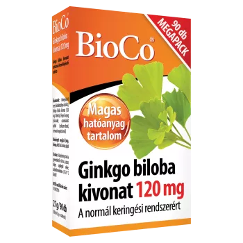 Extract de Ginkgo Biloba 120mg (90 comprimate), BioCo