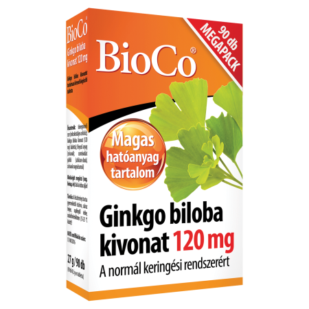 Extract de Ginkgo Biloba 120mg (90 comprimate), BioCo