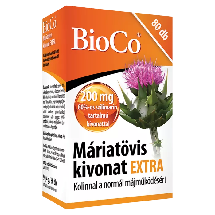 Silimarina EXTRA (80 comprimate filmate), BioCo
