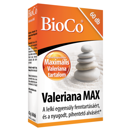 Valeriana MAX (60 comprimate), BioCo