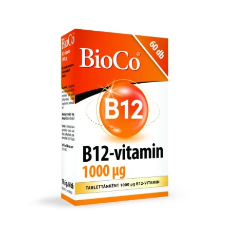 Vitamina B12 1000mcg (60 comprimate), BioCo