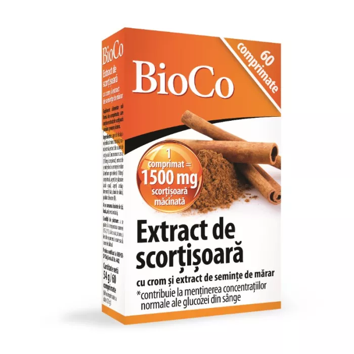 Extract de Scortisoara (60 comprimate), BioCo