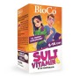 Suli-vitamin - Multivitamine pentru scolari cu aroma de cirese (90 comprimate masticabile), BioCo