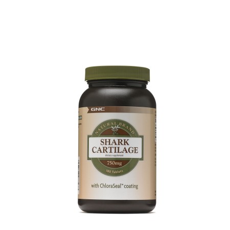 Gnc Natural Brand Shark Cartilage, Cartilaj De Rechin 750 Mg, 180 Tb